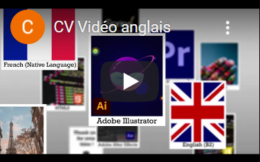 youtube cv vidéo